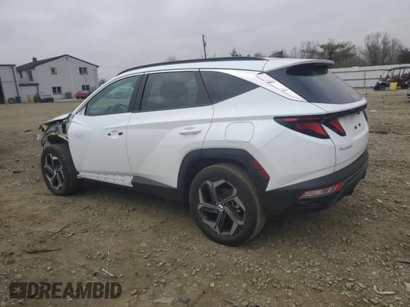 2024 Hyundai Tucson SEL with VIN KM8JBDD25RU218163, listed as a Copart auction lot 49241355 with 2,951 mi miles and Salvage title. Bid and sale history available at DreamBid. Image 2.