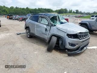 2021 Jeep Compass Limited with VIN 3C4NJDCB1MT583386, listed as a IAAI auction lot 42874832 with 93,081 mi miles and . Bid and sale history available at DreamBid. Image 1.