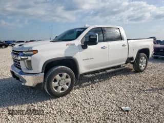 2022 Chevrolet Silverado 2500HD LTZ z VIN 2GC4YPE73N1205705, wystawiony jako Copart lot #70291055 z przebiegiem 58 283 mil mil oraz Czysty tytuł • Clean title. Historia ofert i sprzedaży dostępna na DreamBid. Obrazek 1.