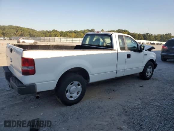 2008 Ford F-150 XL with VIN 1FTRF12248KD02952, listed as a Copart auction lot 80334045 with 156,242 mi miles and Salvage title. Bid and sale history available at DreamBid. Image 3.