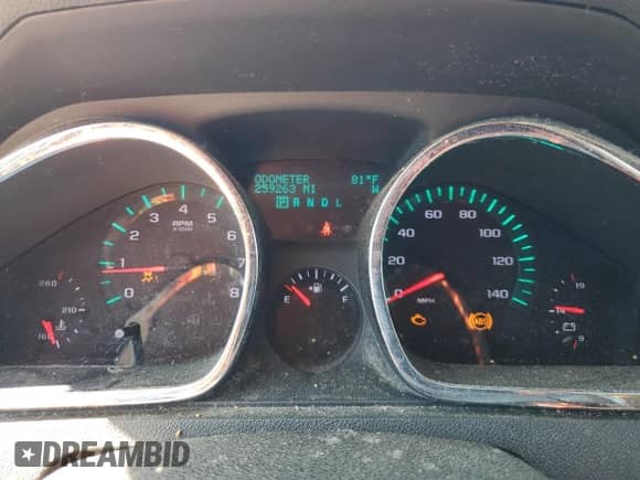 2011 Chevrolet Traverse 1LT с VIN 1GNKRGEDXBJ103868, выставлен на аукционе Copart как лот 80405695 с пробегом 259 263 миль миль и Списание • Salvage title. История ставок и продаж доступна на DreamBid. Изображение 9.