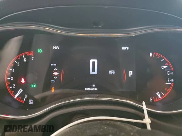 2014 Dodge Durango Limited with VIN 1C4RDJDG8EC383507, listed as a Copart auction lot 65433295 with 131,522 mi miles and Salvage title. Bid and sale history available at DreamBid. Image 9.