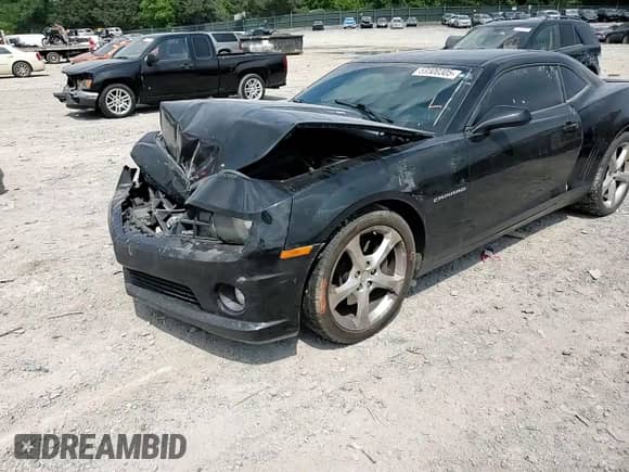 2013 Chevrolet Camaro SS with VIN 2G1FS1EW1D9153546, listed as a Copart auction lot 59300305 with 165,733 mi miles and Salvage title. Bid and sale history available at DreamBid. Image 13.