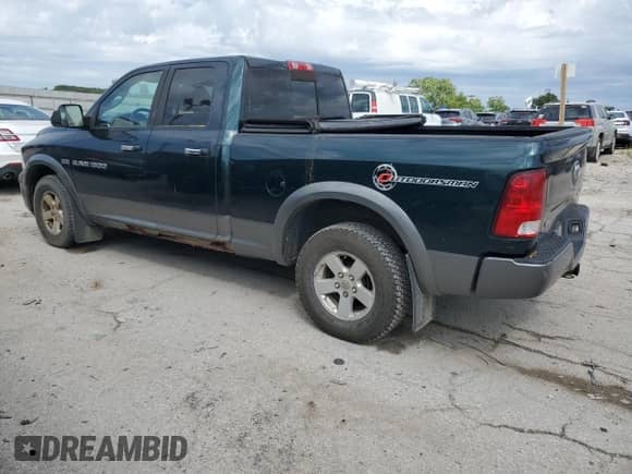 2011 Ram 1500 SLT with VIN 1D7RV1GT3BS647391, listed as a Copart auction lot 70841445 with 185,740 mi miles and Salvage title. Bid and sale history available at DreamBid. Image 2.