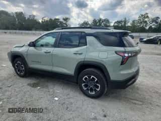 2025 Chevrolet Equinox AWD ACTIV с VIN 3GNAXSEG5SL196323, выставлен на аукционе Copart как лот 71240885 с пробегом 16 378 миль миль и Списание • Salvage title. История ставок и продаж доступна на DreamBid. Изображение 2.
