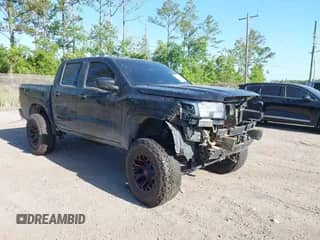 2022 Nissan Frontier S z VIN 1N6ED1EJ6NN682732, wystawiony jako IAAI lot #42170610 z przebiegiem 58 999 mil mil oraz . Historia ofert i sprzedaży dostępna na DreamBid. Obrazek 1.