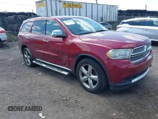 2013 Dodge Durango Citadel with VIN 1C4SDJET6DC527938, listed as a IAAI auction lot 42958998 with 251,942 mi miles and . Bid and sale history available at DreamBid. Image 1.