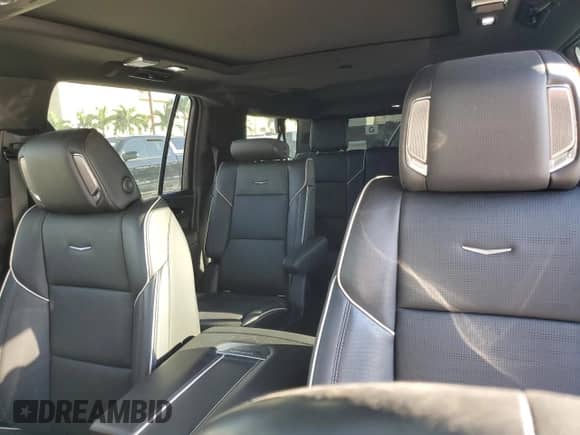 2021 Cadillac Escalade ESV Sport with VIN 1GYS4PKL7MR412196, listed as a Copart auction lot 46422775 with 27,096 mi miles and Salvage title. Bid and sale history available at DreamBid. Image 10.