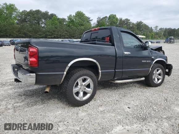 2007 Dodge 1500 SLT z VIN 1D7HA16217J642669, wystawiony jako Copart lot #54568075 z przebiegiem 141 530 mil mil oraz Szkoda całkowita • Salvage title. Historia ofert i sprzedaży dostępna na DreamBid. Obrazek 3.