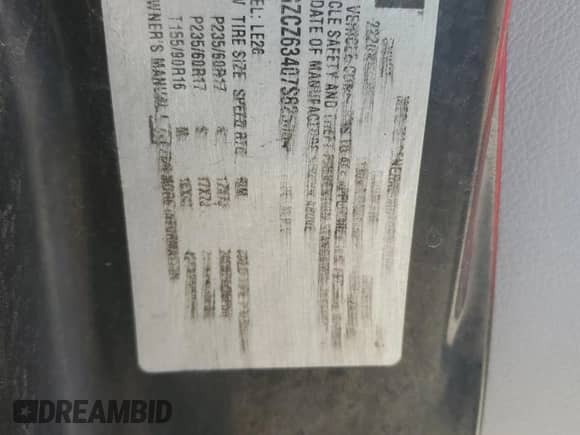 2007 Saturn VUE V6 z VIN 5GZCZ63407S825084, wystawiony jako Copart lot #73605214 z przebiegiem 83 924 mil mil oraz Szkoda całkowita • Salvage title. Historia ofert i sprzedaży dostępna na DreamBid. Obrazek 13.