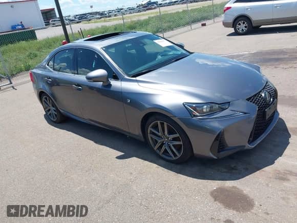 2017 Lexus IS 300 with VIN JTHCM1D28H5020870, listed as a IAAI auction lot 42604457 with 81,744 mi miles and . Bid and sale history available at DreamBid. Image 1.