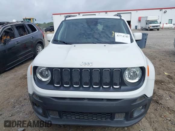 2018 Jeep Renegade Latitude with VIN ZACCJABB5JPJ67879, listed as a IAAI auction lot 42754749 with 114,217 mi miles and . Bid and sale history available at DreamBid. Image 13.