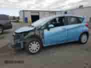 2014 Nissan Note SV with VIN 3N1CE2CP3EL428208, listed as a Copart auction lot 82325355 with 153,786 mi miles and Salvage title. Bid and sale history available at DreamBid. Image 1.