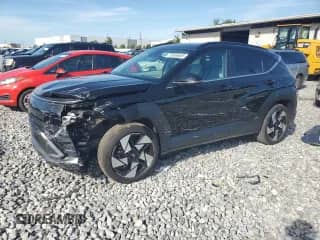 2025 Hyundai Kona Limited с VIN KM8HE3A37SU199926, выставлен на аукционе Copart как лот 63568655 с пробегом 149 миль миль и На запчасти • Non repairable. История ставок и продаж доступна на DreamBid. Изображение 1.