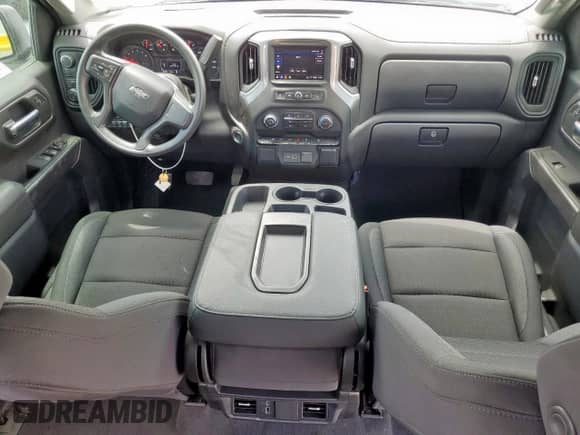 2024 Chevrolet Silverado 1500 Custom Trail Boss with VIN 3GCUDCED2RG350712, listed as a Copart auction lot 63218635 with 10,200 mi miles and Salvage title. Bid and sale history available at DreamBid. Image 8.
