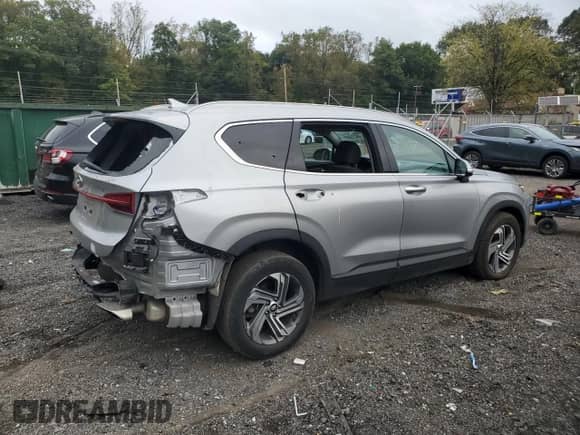 2023 Hyundai Santa Fe SEL z VIN 5NMS24AJ8PH617044, wystawiony jako Copart lot #86225685 z przebiegiem 53 606 mil mil oraz Nie do naprawy • Non repairable. Historia ofert i sprzedaży dostępna na DreamBid. Obrazek 3.