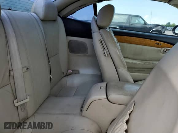 2004 Lexus SC 430 z VIN JTHFN48Y140057860, wystawiony jako Copart lot #68478855 z przebiegiem 276 632 mil mil oraz Szkoda całkowita • Salvage title. Historia ofert i sprzedaży dostępna na DreamBid. Obrazek 10.