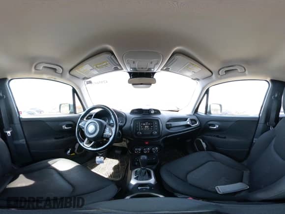 2017 Jeep Renegade Latitude with VIN ZACCJBBB4HPE61406, listed as a IAAI auction lot 42956975 with 116,819 mi miles and . Bid and sale history available at DreamBid. Image 18.