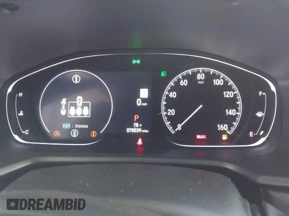 2021 Honda Accord EX-L z VIN 1HGCV1F55MA088021, wystawiony jako IAAI lot #43298036 z przebiegiem 70 039 mil mil oraz . Historia ofert i sprzedaży dostępna na DreamBid. Obrazek 7.