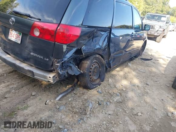 2009 Toyota Sienna CE с VIN 5TDZK23C09S254627, выставлен на аукционе IAAI как лот 43174057 с пробегом 177 581 миль миль и . История ставок и продаж доступна на DreamBid. Изображение 6.