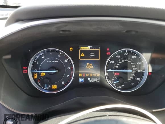 2020 Subaru Ascent Touring with VIN 4S4WMARD6L3470445, listed as a Copart auction lot 71911555 with 56,873 mi miles and Salvage title. Bid and sale history available at DreamBid. Image 9.