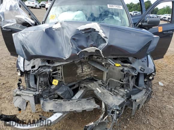 2019 Ram 1500 Big Horn z VIN 1C6RR7LT7KS639079, wystawiony jako Copart lot #60877435 z przebiegiem 131 174 mil mil oraz Szkoda całkowita • Salvage title. Historia ofert i sprzedaży dostępna na DreamBid. Obrazek 11.