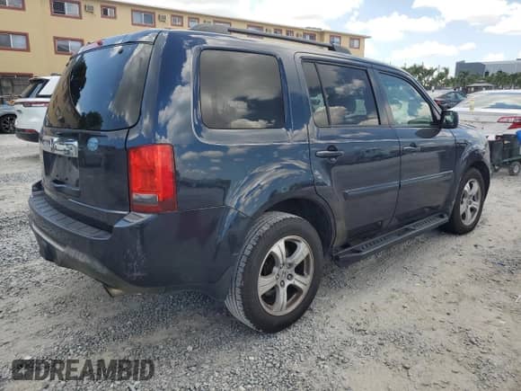 2012 Honda Pilot EX with VIN 5FNYF3H48CB040035, listed as a Copart auction lot 69468745 with 164,187 mi miles and Salvage title. Bid and sale history available at DreamBid. Image 3.