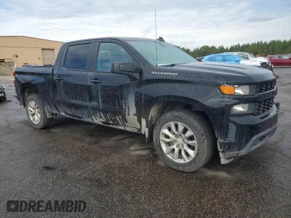 2020 Chevrolet Silverado 1500 Custom z VIN 3GCPWBEH6LG285682, wystawiony jako Copart lot #81827695 z przebiegiem 123 065 mil mil oraz Szkoda całkowita • Salvage title. Historia ofert i sprzedaży dostępna na DreamBid. Obrazek 4.