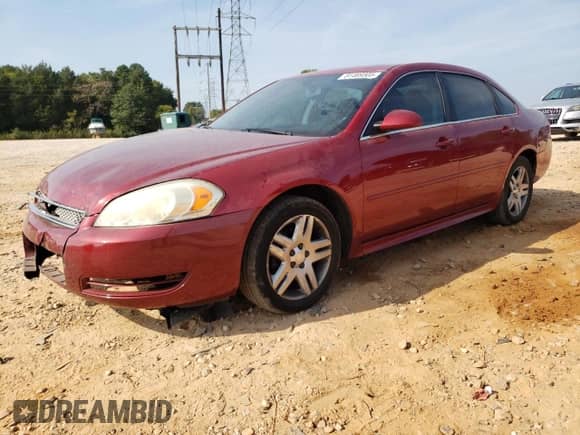 2015 Chevrolet Impala LT with VIN 2G1WB5E37F1116774, listed as a Copart auction lot 81469305 with 198,468 mi miles and Salvage title. Bid and sale history available at DreamBid. Image 1.