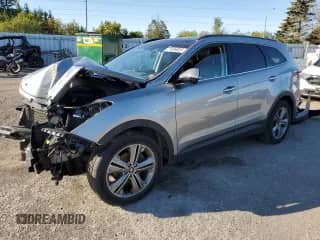 2015 Hyundai Santa Fe GLS z VIN KM8SNDHF8FU119440, wystawiony jako Copart lot #71536055 z przebiegiem 209 491 mil mil oraz Szkoda całkowita • Salvage title. Historia ofert i sprzedaży dostępna na DreamBid. Obrazek 1.