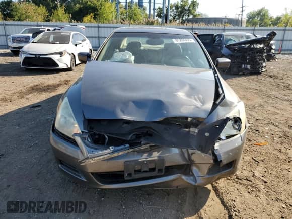2007 Honda Accord EX-L with VIN 1HGCM56867A091213, listed as a Copart auction lot 81286035 with 96,532 mi miles and Salvage title. Bid and sale history available at DreamBid. Image 5.