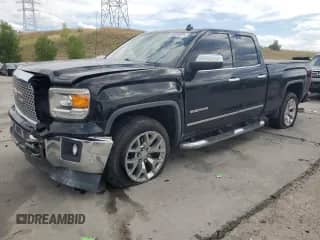 2014 GMC Sierra 1500 SLT with VIN 1GTV2VEC4EZ283215, listed as a Copart auction lot 68220305 with 109,258 mi miles and Salvage title. Bid and sale history available at DreamBid. Image 1.