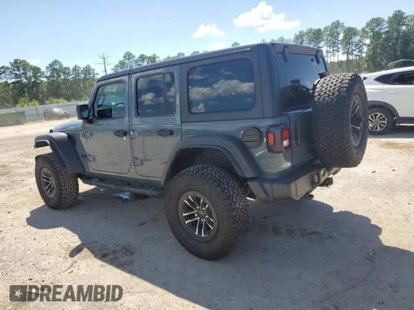 2024 Jeep Wrangler Willys с VIN 1C4RJXDN0RW120393, выставлен на аукционе Copart как лот 65973275 с пробегом 23 544 миль миль и Списание • Salvage title. История ставок и продаж доступна на DreamBid. Изображение 2.