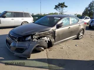 2015 Kia Optima LX с VIN 5XXGM4A75FG350186, выставлен на аукционе Copart как лот 70055895 с пробегом 137 745 миль миль и Списание • Salvage title. История ставок и продаж доступна на DreamBid. Изображение 1.