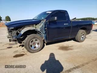 2012 Ram 1500 ST with VIN 3C6JD6AP7CG210786, listed as a Copart auction lot 85162704 with 161,973 mi miles and Salvage title. Bid and sale history available at DreamBid. Image 1.