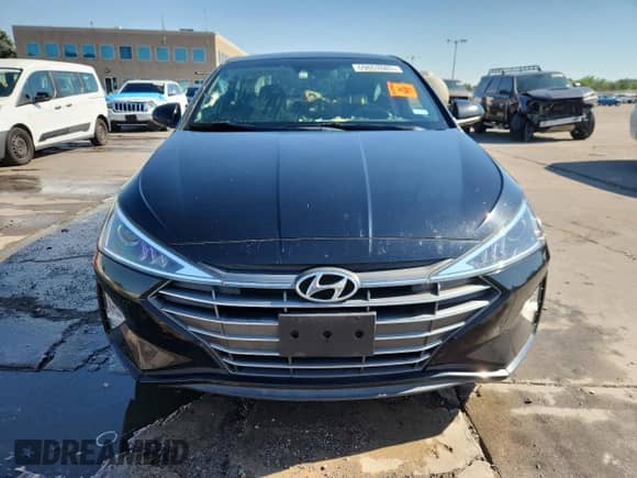 2020 Hyundai Elantra Value Edition with VIN KMHD84LF8LU070369, listed as a Copart auction lot 69657685 with Not provided miles and Salvage title. Bid and sale history available at DreamBid. Image 5.