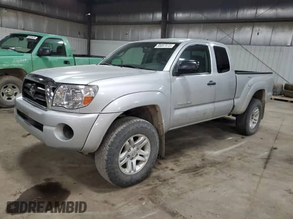2007 Toyota Tacoma with VIN 5TEUX42N97Z438152, listed as a Copart auction lot 55057415 with 349,430 mi miles and Clean title. Bid and sale history available at DreamBid. Image 1.