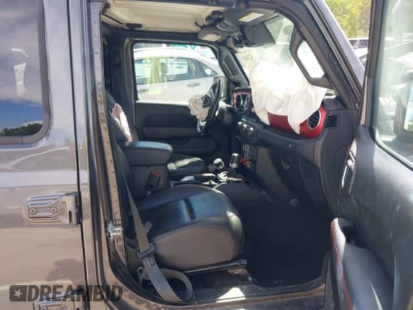 2021 Jeep Wrangler Unlimited Rubicon with VIN 1C4HJXFN7MW581950, listed as a IAAI auction lot 42740845 with 56,965 mi miles and . Bid and sale history available at DreamBid. Image 5.