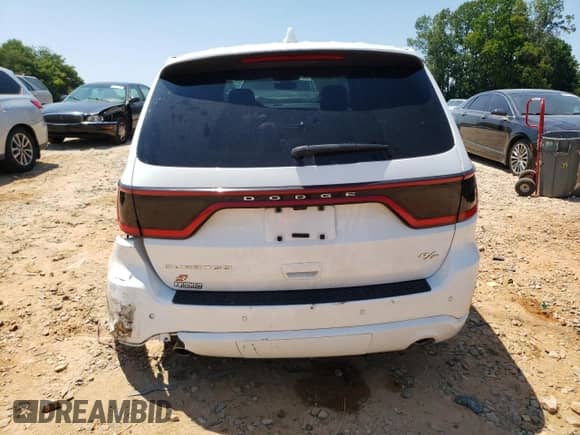 2022 Dodge Durango R/T Plus with VIN 1C4SDJCT5NC105034, listed as a Copart auction lot 66009615 with 84,626 mi miles and Salvage title. Bid and sale history available at DreamBid. Image 6.