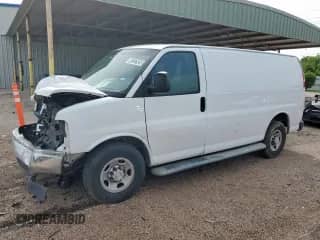2019 Chevrolet Express Cargo с VIN 1GCWGAFG5K1234096, выставлен на аукционе Copart как лот 58727925 с пробегом 178 704 миль миль и Списание • Salvage title. История ставок и продаж доступна на DreamBid. Изображение 1.