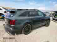 2023 Kia Sorento X-Line S with VIN 5XYRLDLC1PG232204, listed as a Copart auction lot 71703835 with 42,784 mi miles and Salvage title. Bid and sale history available at DreamBid. Image 3.