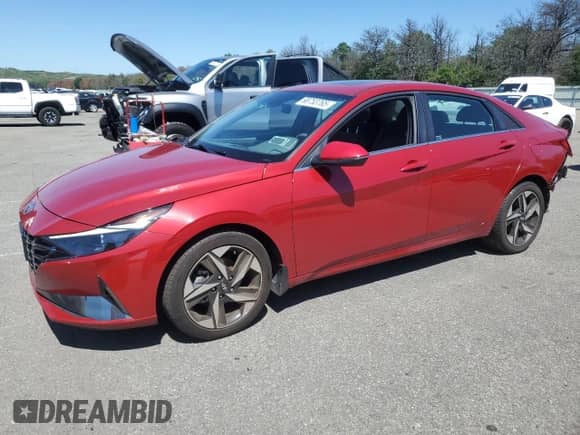 2022 Hyundai Elantra SEL z VIN KMHLN4AG3NU330969, wystawiony jako Copart lot #68753765 z przebiegiem 20 874 mil mil oraz Szkoda całkowita • Salvage title. Historia ofert i sprzedaży dostępna na DreamBid. Obrazek 1.