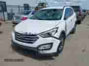2016 Hyundai Santa Fe with VIN 5XYZU3LB4GG354845, listed as a IAAI auction lot 42512244 with 85,581 mi miles and . Bid and sale history available at DreamBid. Image 2.