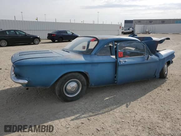 1960 Chevrolet Corvair с VIN 00000000052702431, выставлен на аукционе Copart как лот 71087594 с пробегом Не указан миль и На запчасти • Non repairable. История ставок и продаж доступна на DreamBid. Изображение 3.