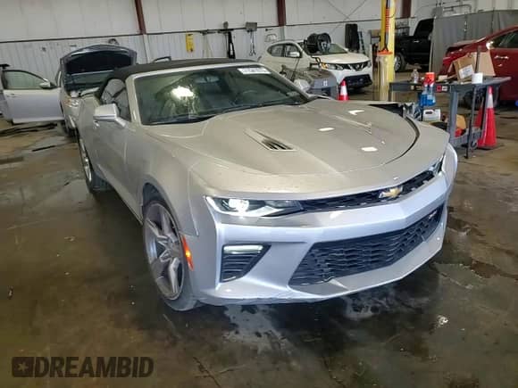 2016 Chevrolet Camaro 2SS with VIN 1G1FH3D74G0158727, listed as a Copart auction lot 71541015 with 17,843 mi miles and Salvage title. Bid and sale history available at DreamBid. Image 13.