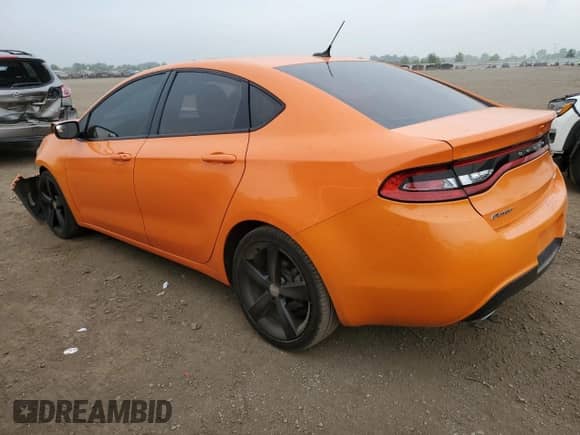 2014 Dodge Dart GT с VIN 1C3CDFEB1ED677089, выставлен на аукционе Copart как лот 60629915 с пробегом 107 749 миль миль и Списание • Salvage title. История ставок и продаж доступна на DreamBid. Изображение 2.