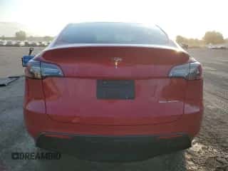 2021 Tesla Model Y Long Range with VIN 5YJYGAEE4MF247196, listed as a Copart auction lot 71706934 with Not provided miles and . Bid and sale history available at DreamBid. Image 6.