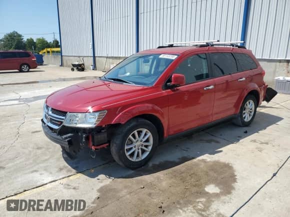 2016 Dodge Journey SXT with VIN 3C4PDCBB6GT174946, listed as a Copart auction lot 68153285 with 97,280 mi miles and Salvage title. Bid and sale history available at DreamBid. Image 1.