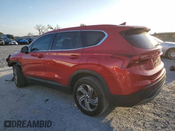 2021 Hyundai Santa Fe SE with VIN 5NMS14AJ2MH357741, listed as a Copart auction lot 71179235 with 70,121 mi miles and Non repairable. Bid and sale history available at DreamBid. Image 2.