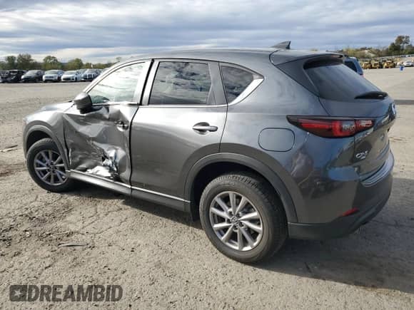 2022 Mazda CX-5 S Preferred with VIN JM3KFBCM9N0604873, listed as a Copart auction lot 87225125 with 24,330 mi miles and Salvage title. Bid and sale history available at DreamBid. Image 2.